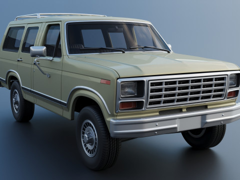 B-150 Carry All 1982 3D Druckmodell