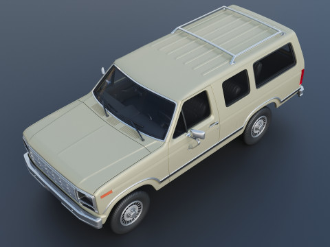 B-150 Carry All 1982 3D Druckmodell