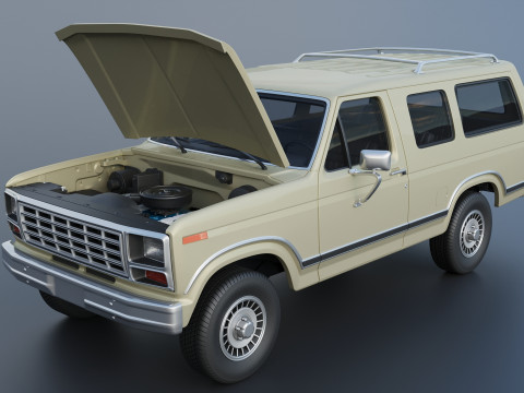 B-150 Carry All 1982 3D Druckmodell