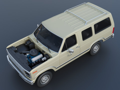 B-150 Carry All 1982 3D Druckmodell