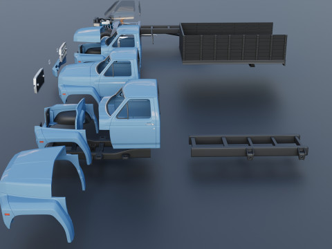 F-600 1980 Model Cetak 3D