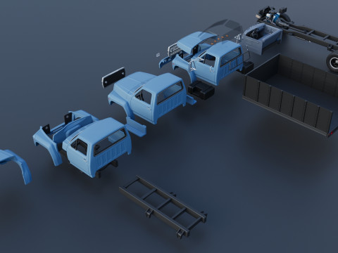 F-600 1980 Model Cetak 3D