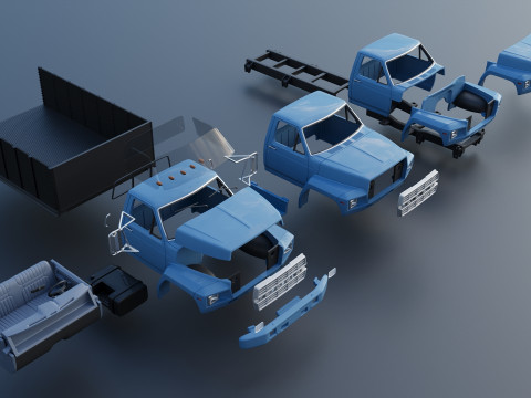F-600 1980 Model Cetak 3D