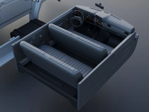 F-700 Service Truck 1982 3D Print Model