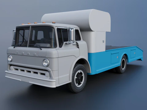 Camion C-700 con groppa 1972 Modello di stampa 3D