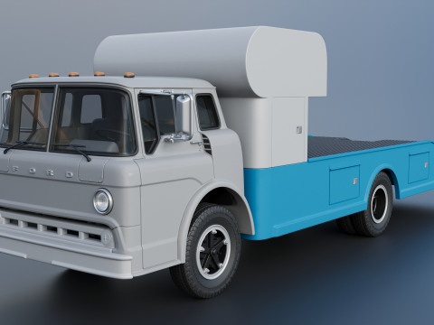 C-700 Rump Truck 1972 3D 打印模型