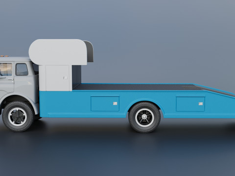 C-700 Rump Truck 1972 3D 打印模型