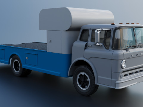 C-700 Rump Truck 1972 3D 打印模型