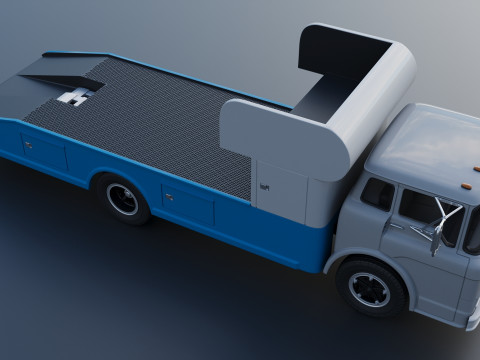C-700 Rump Truck 1972 3D 打印模型