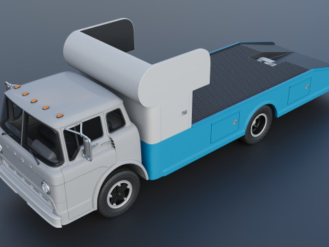 C-700 Rump Truck 1972 3D 打印模型