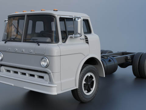 C-700 Rump Truck 1972 3D 打印模型