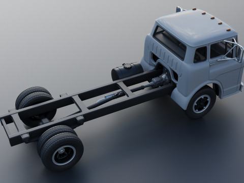 C-700 Rump Truck 1972 3D 打印模型
