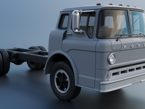 C-700 Rump Truck 1972 3D 打印模型