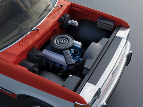 Pickup Truck F-150 Short Bed 1987 3D Print Model