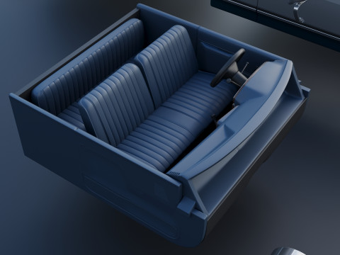 Camioneta F-150 de caja larga 1987 Modelo de impresión 3D