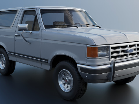 Bronco 1987 3D Druckmodell