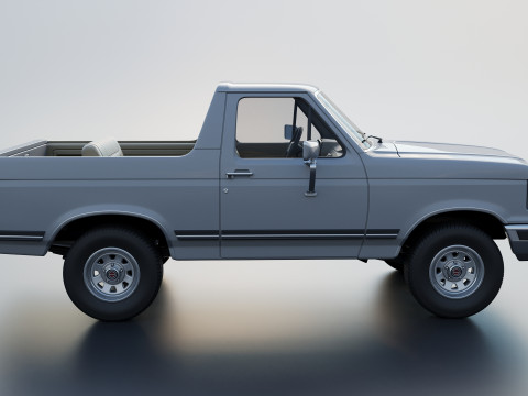 Bronco 1987 3D Druckmodell