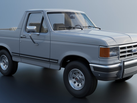 Bronco 1987 3D Druckmodell