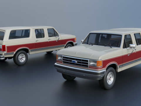 Bronco Centurion Clássico C-150 1987 Modelo de Impressão 3D