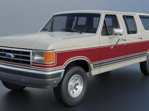Bronco Centurion Clássico C-150 1987 Modelo de Impressão 3D