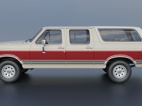Bronco Centurion Clássico C-150 1987 Modelo de Impressão 3D