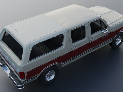 Bronco Centurion Clássico C-150 1987 Modelo de Impressão 3D