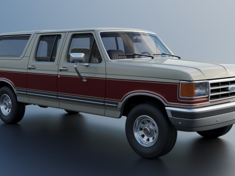Bronco Centurion Clássico C-150 1987 Modelo de Impressão 3D