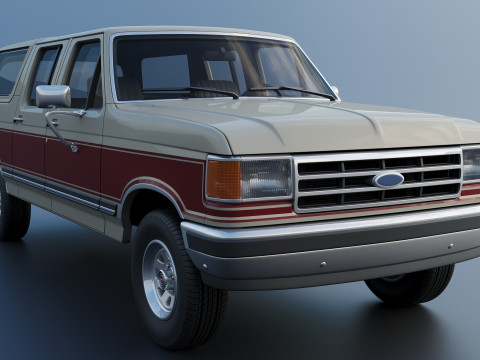 Bronco Centurion Clássico C-150 1987 Modelo de Impressão 3D
