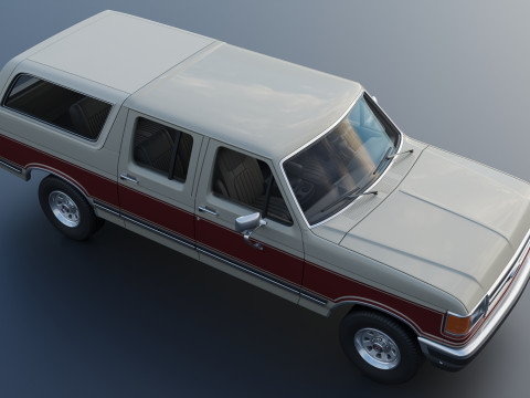 Bronco Centurion Clássico C-150 1987 Modelo de Impressão 3D
