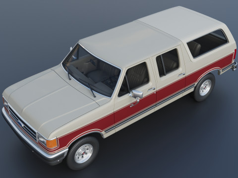 Bronco Centurion Clássico C-150 1987 Modelo de Impressão 3D