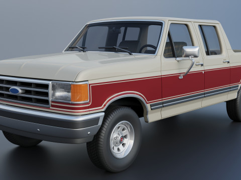 Bronco Centurion Clássico C-150 1987 Modelo de Impressão 3D