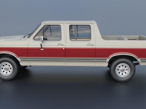 Bronco Centurion Clássico C-150 1987 Modelo de Impressão 3D