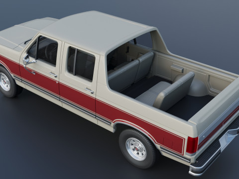 Bronco Centurion Clássico C-150 1987 Modelo de Impressão 3D