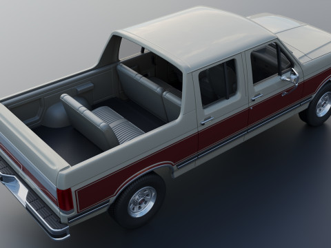 Bronco Centurion Clássico C-150 1987 Modelo de Impressão 3D