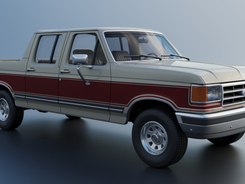 Bronco Centurion Clássico C-150 1987 Modelo de Impressão 3D