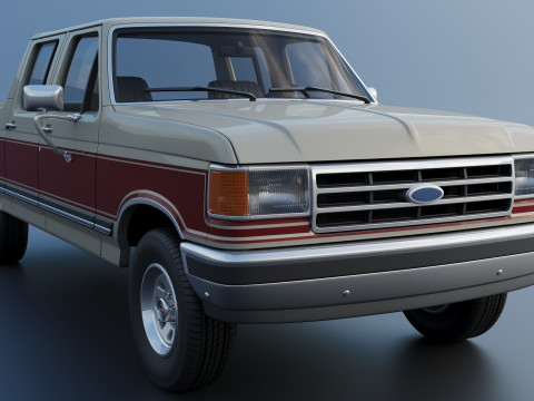 Bronco Centurion Clássico C-150 1987 Modelo de Impressão 3D