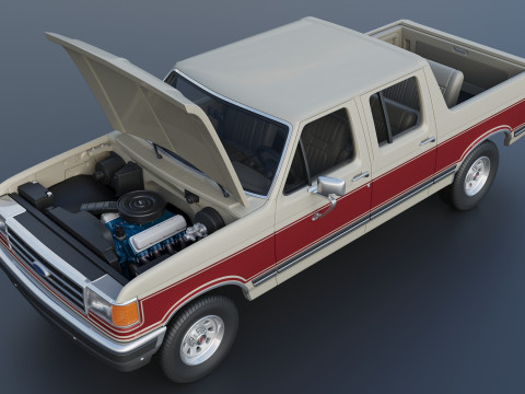 Bronco Centurion Clássico C-150 1987 Modelo de Impressão 3D