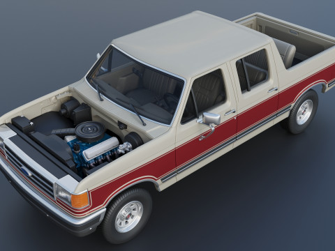 Bronco Centurion Clássico C-150 1987 Modelo de Impressão 3D