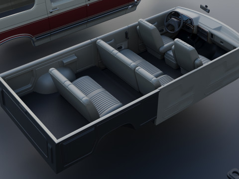 Bronco Centurion Clássico C-150 1987 Modelo de Impressão 3D