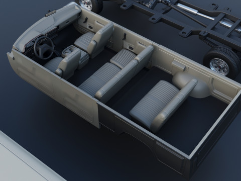 Bronco Centurion Clássico C-150 1987 Modelo de Impressão 3D