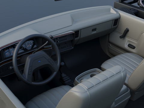 Bronco Centurion Clássico C-150 1987 Modelo de Impressão 3D