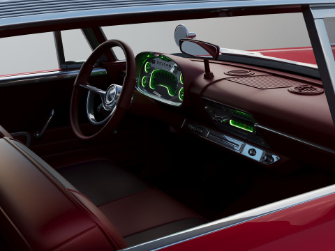 Плімут Ф'юрі 1958 3D Принт Модель