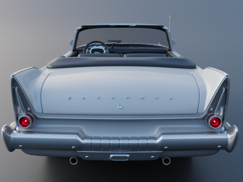 Plymouth Belvedere conversível 1958 Modelo de Impressão 3D