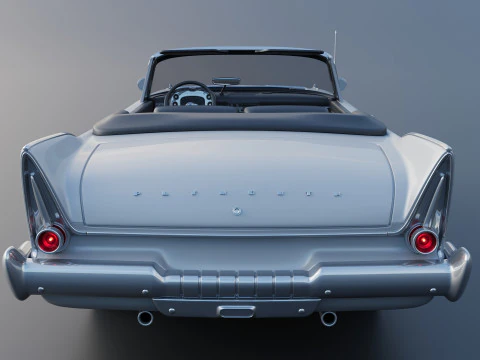 Plymouth Belvedere Convertible 1958 3D Print Model