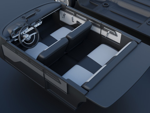 Plymouth Belvedere conversível 1958 Modelo de Impressão 3D