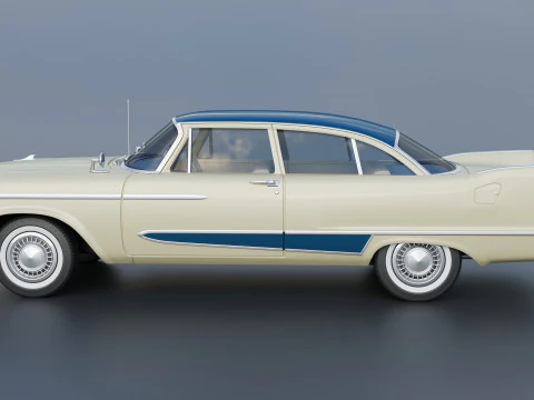 Plymouth Plaza 1958 3D Print Model