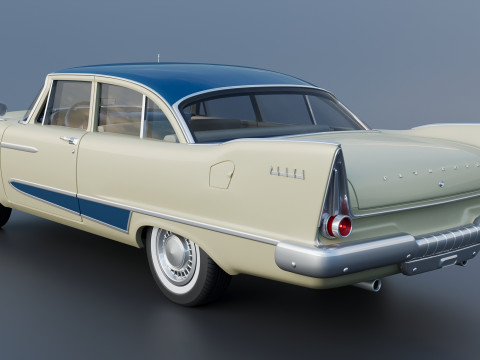 プリマス・プラザ 1958 3Dプリントモデル