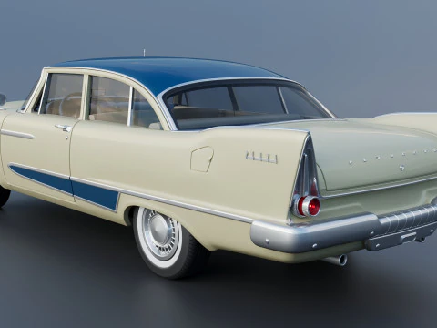 Plymouth Plaza 1958 3D Print Model