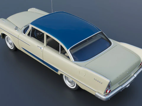 Plymouth Plaza 1958 3D Print Model