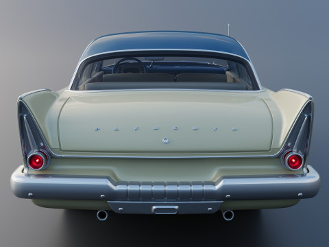 プリマス・プラザ 1958 3Dプリントモデル